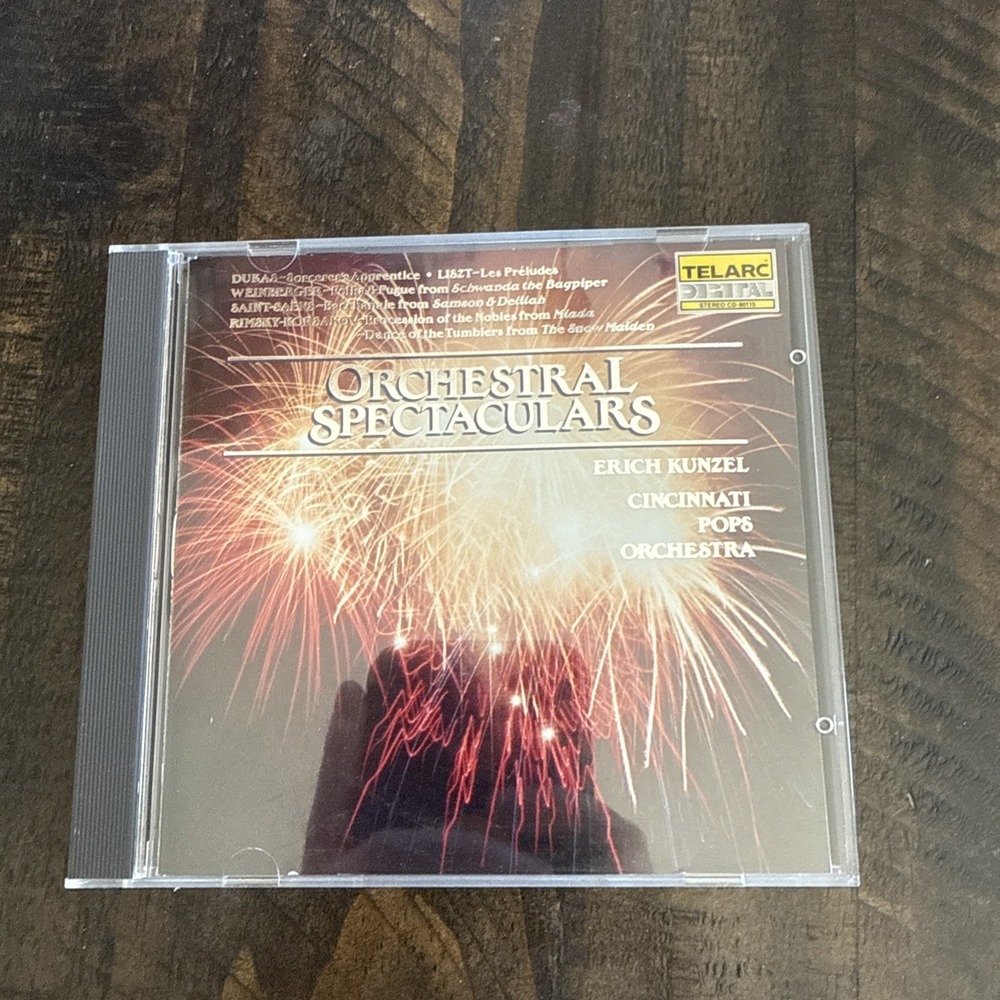 Orchestral Spectaculars Erich Kunzel Cincinnati Pops CD Telarc CD-80115